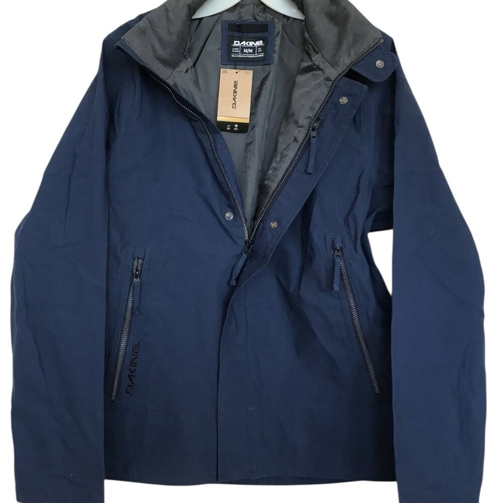 Dakine Jacket Mens‎ Medium Blue A-1 10K Waterproof Ski Snowboard Coat Pockets